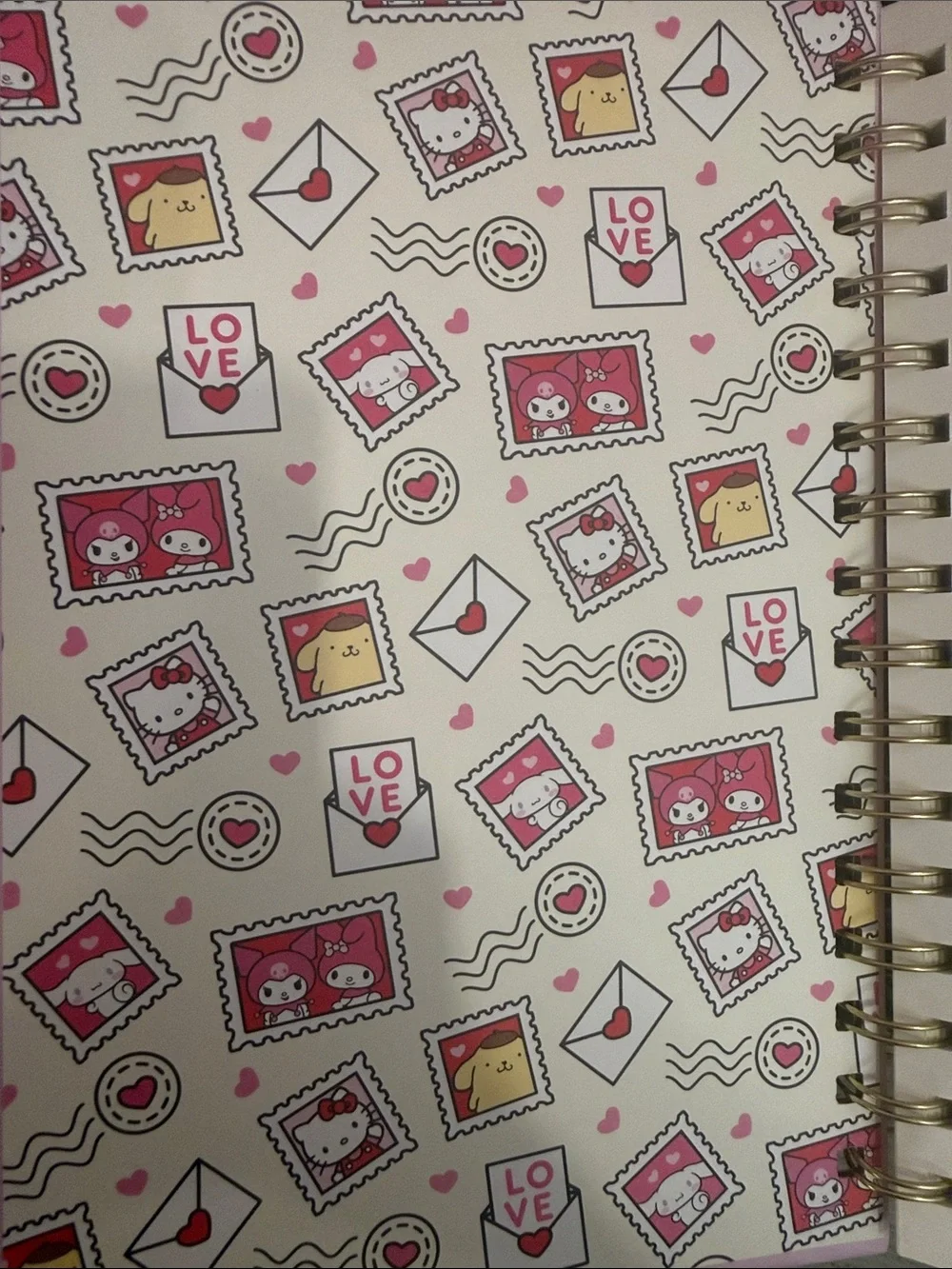 Sanrio Hello Kitty & Friends “Notes” & Valentines Spiral Notebook
